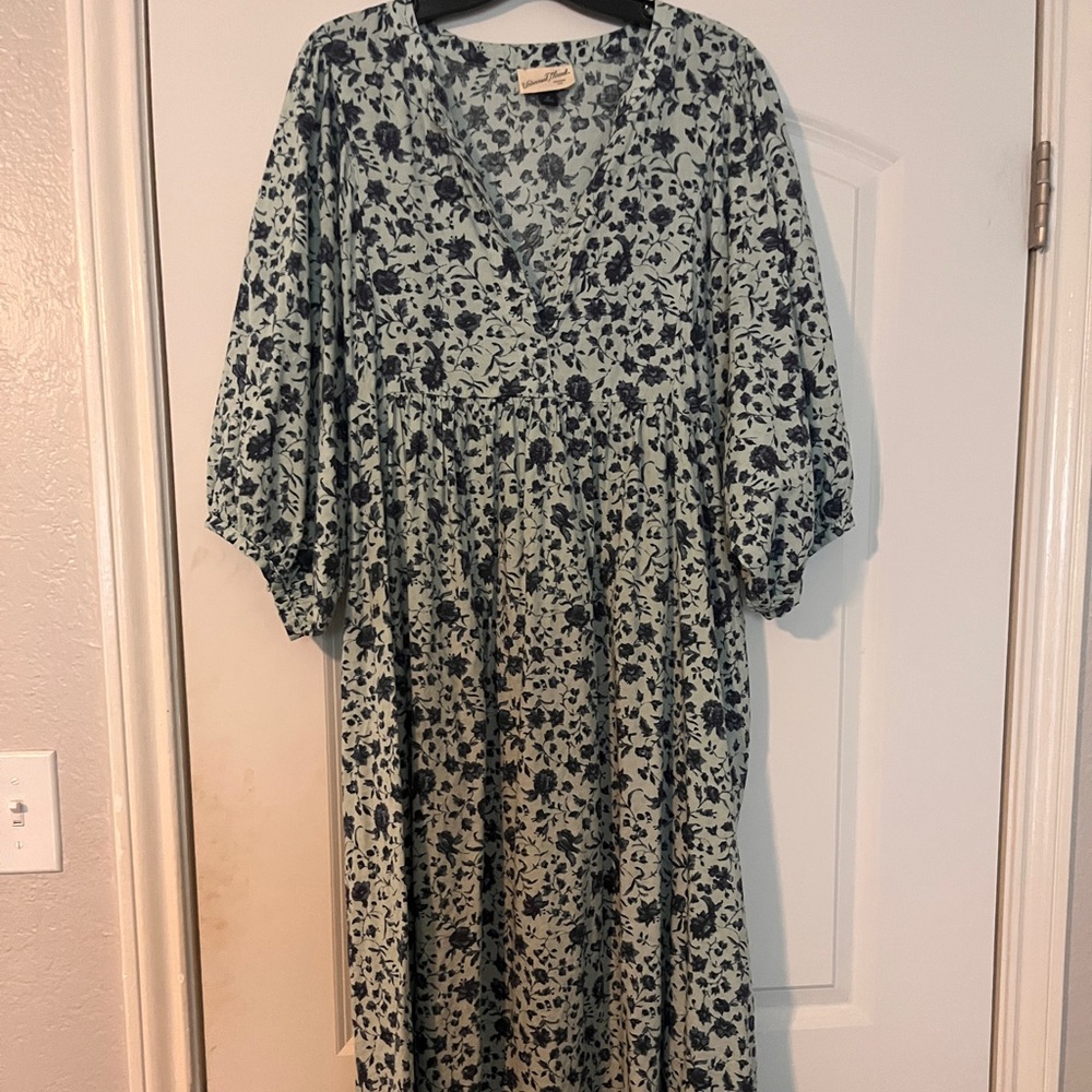 Universal thread maxi dress with empire waist